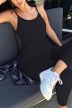 Women’s Sleeveless Spaghetti Strap Bodycon Tank One Piece Jumpsuits Rompers Playsuit