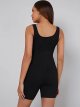 Women's Maternity Scoop Neck Tank Romper Summer Shorts Jumpsuit